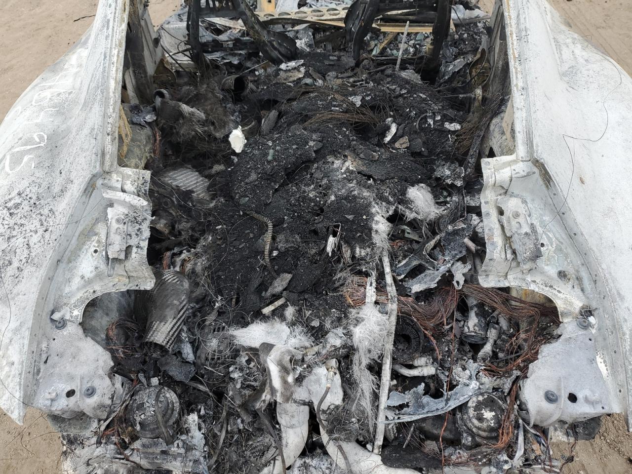 2014 Porsche 911 VIN WP0AD2A92ES167912 Copart auction photo, burn damage thumbnail 11