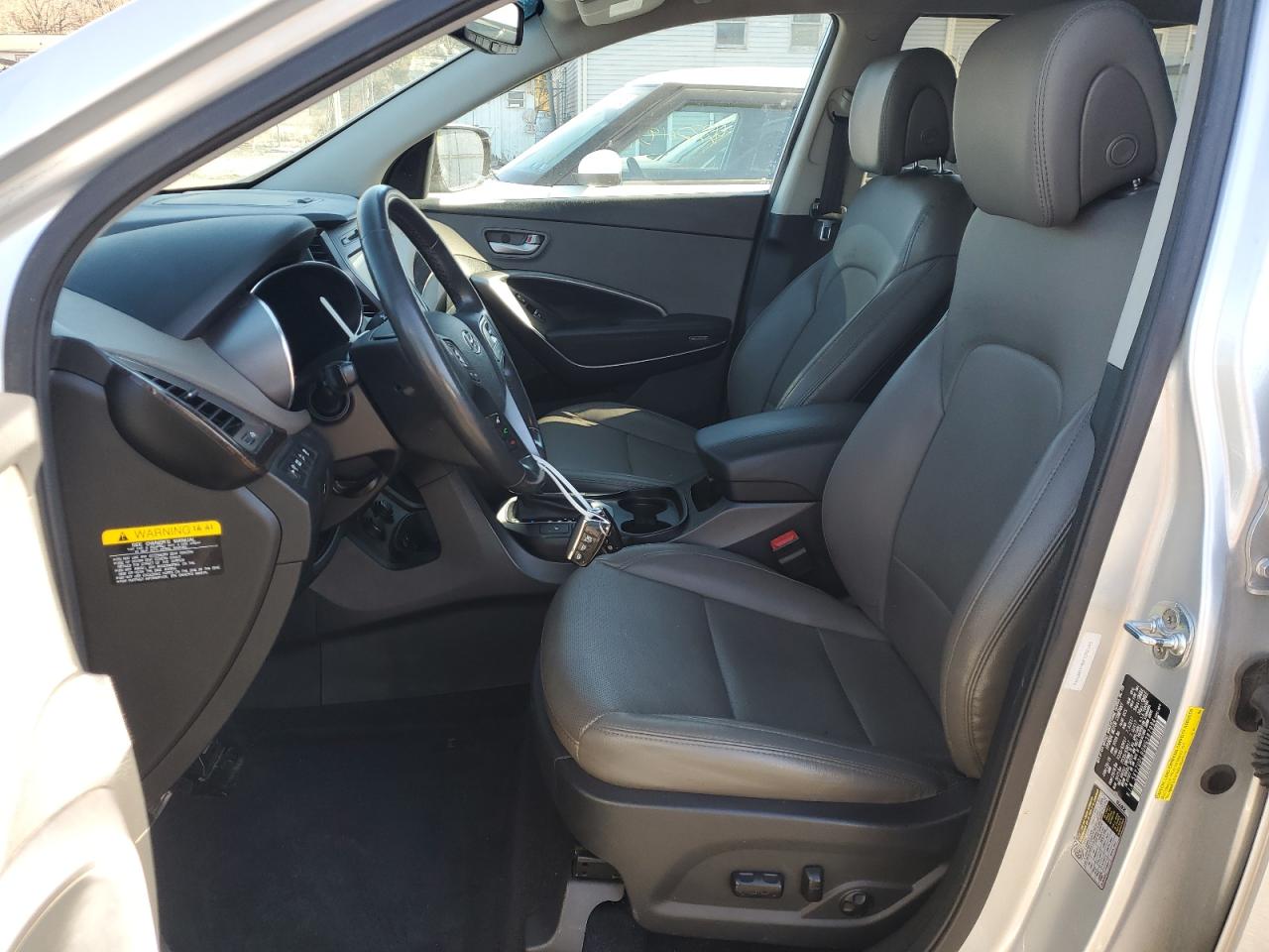 2017 Hyundai Santa Fe VIN 5XYZUDLB0HG387994 Copart auction photo, rear end damage thumbnail 7
