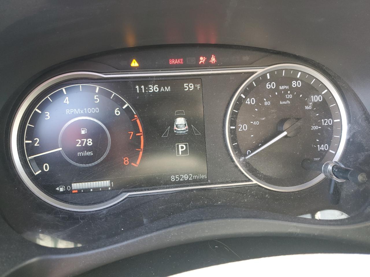 2019 Nissan Kicks VIN 3N1CP5CU7KL532861 Copart auction photo, rear end / hail damage thumbnail 9