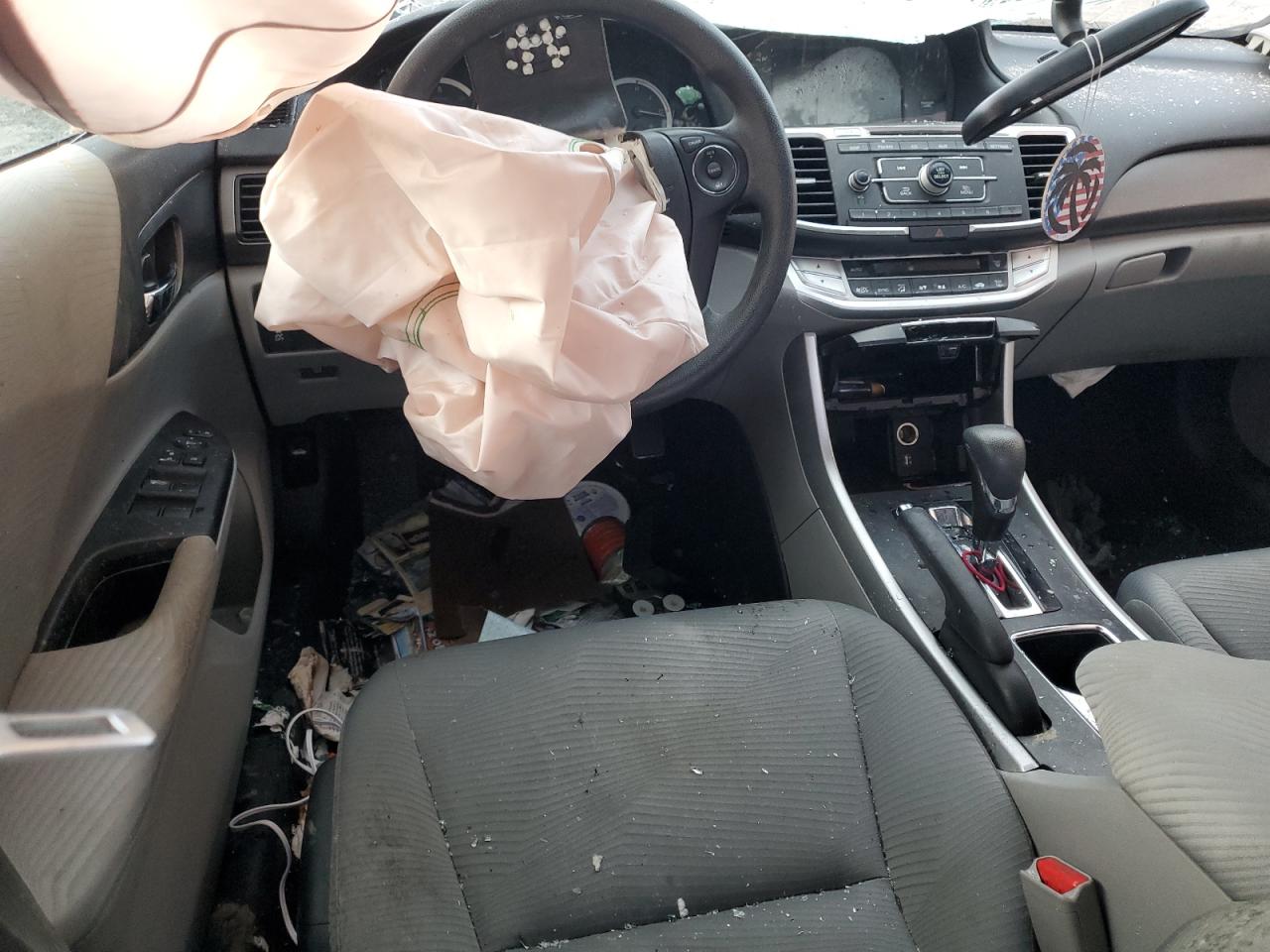 2014 Honda Accord VIN 1HGCR2F33EA299888 Copart auction photo, all over damage thumbnail 8