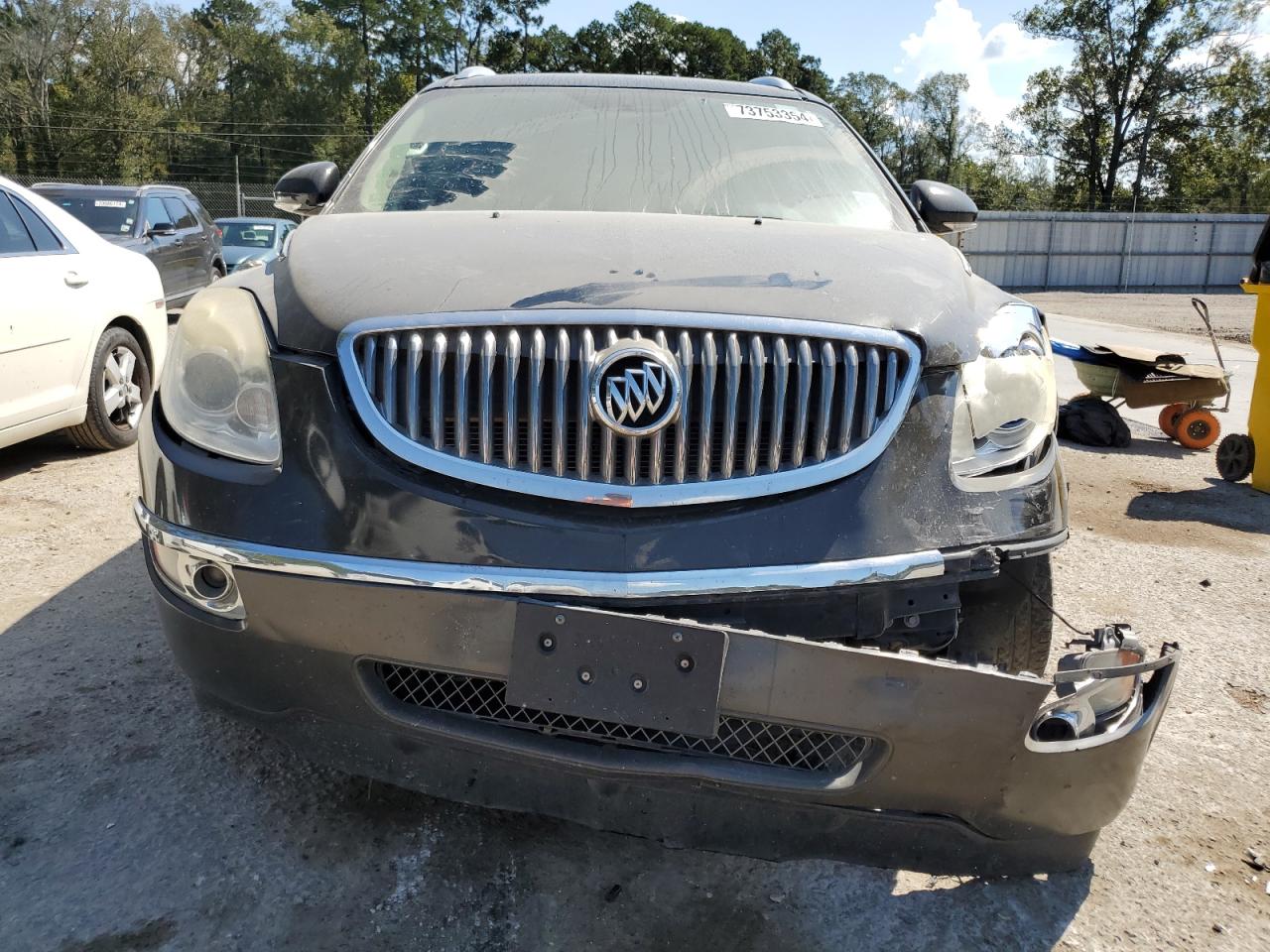 2011 Buick Enclave VIN 5GAKVCED8BJ298545 Copart auction photo, front end / minor dent/scratches damage thumbnail 5
