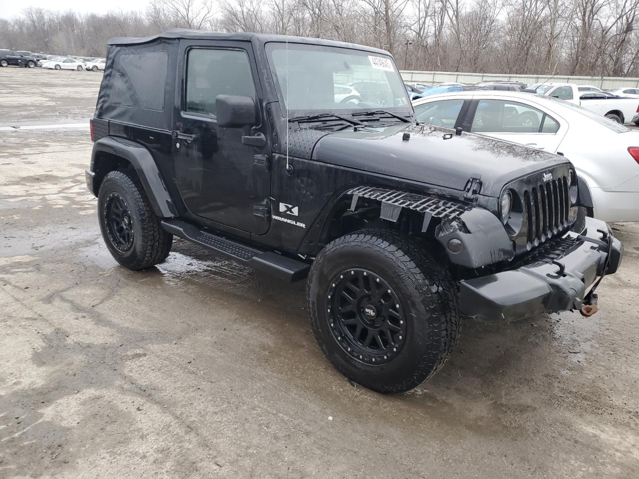 2009 Jeep Wrangler VIN 1J4FA241X9L762991 Copart auction photo, front end damage thumbnail 4