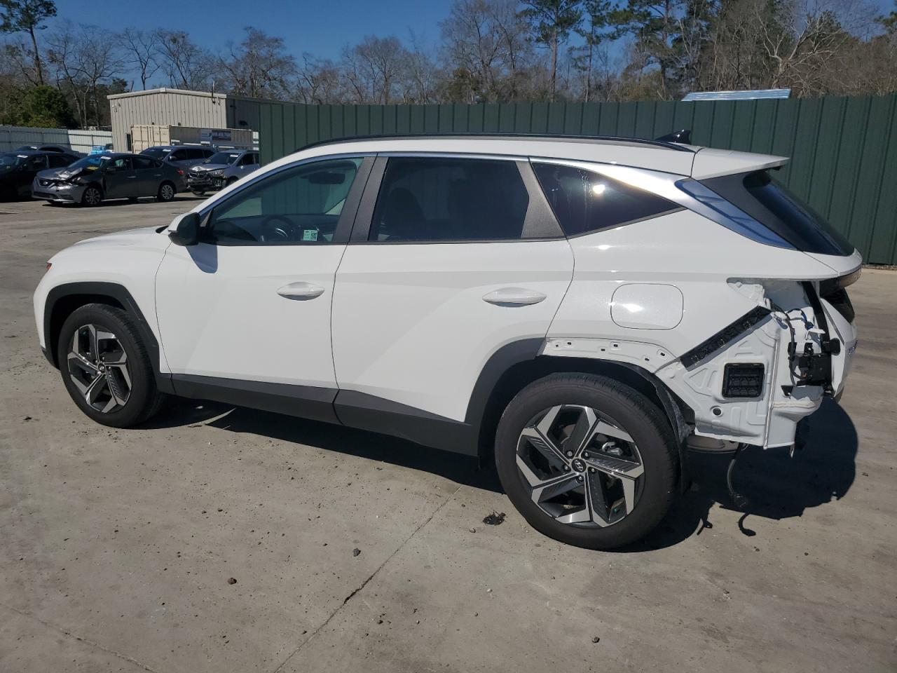 2024 Hyundai Tucson VIN 5NMJF3DE8RH369857 Copart auction photo, rear end / minor dent/scratches damage thumbnail 2