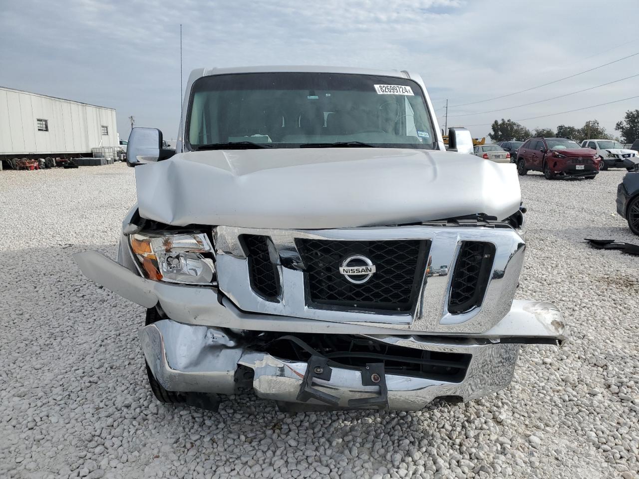 2013 Nissan NV VIN 5BZAF0AA2DN200560 Copart auction photo, front end damage thumbnail 5