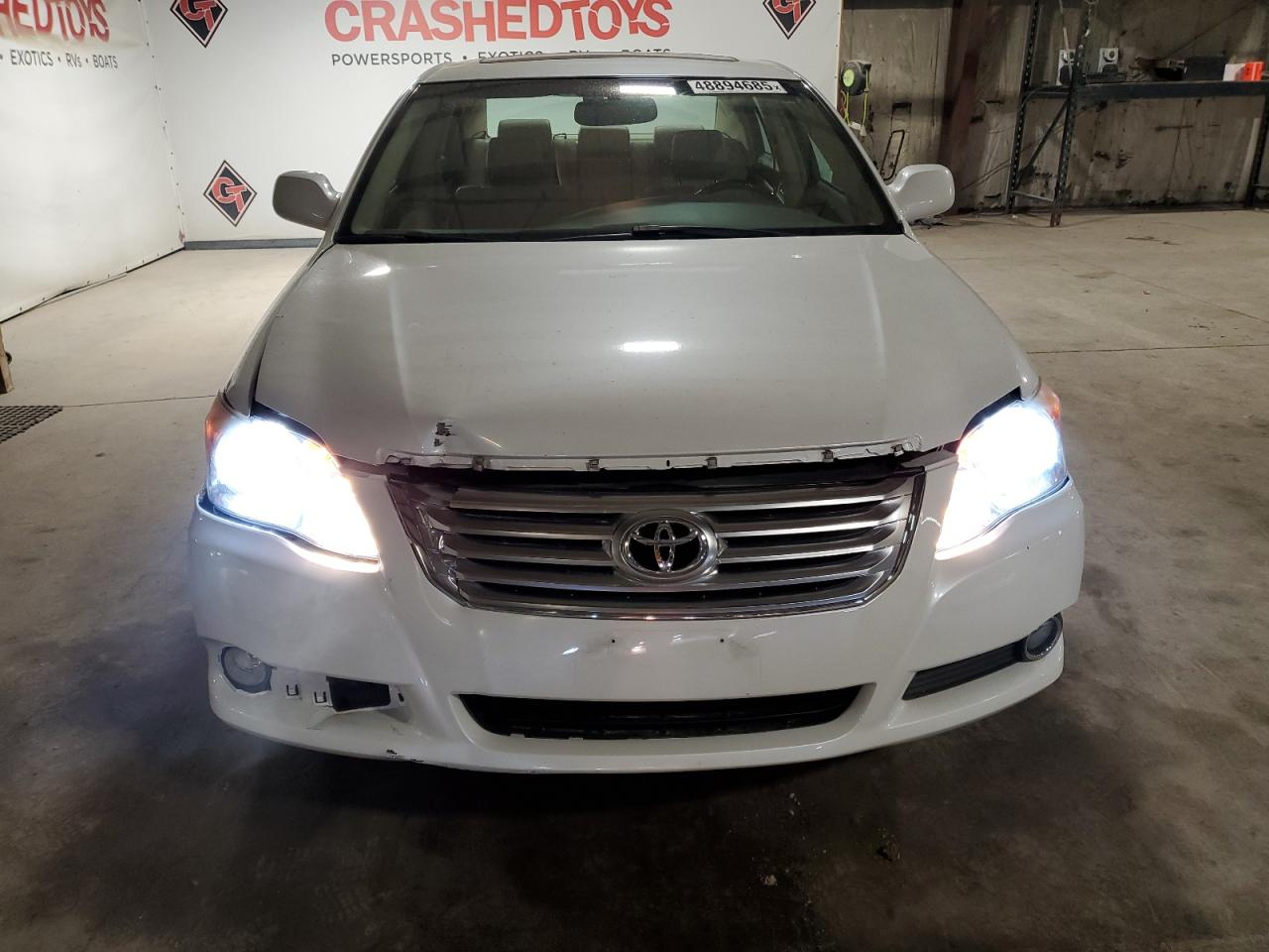 2008 Toyota Avalon VIN 4T1BK36B68U277880 Copart auction photo, front end / minor dent/scratches damage thumbnail 5