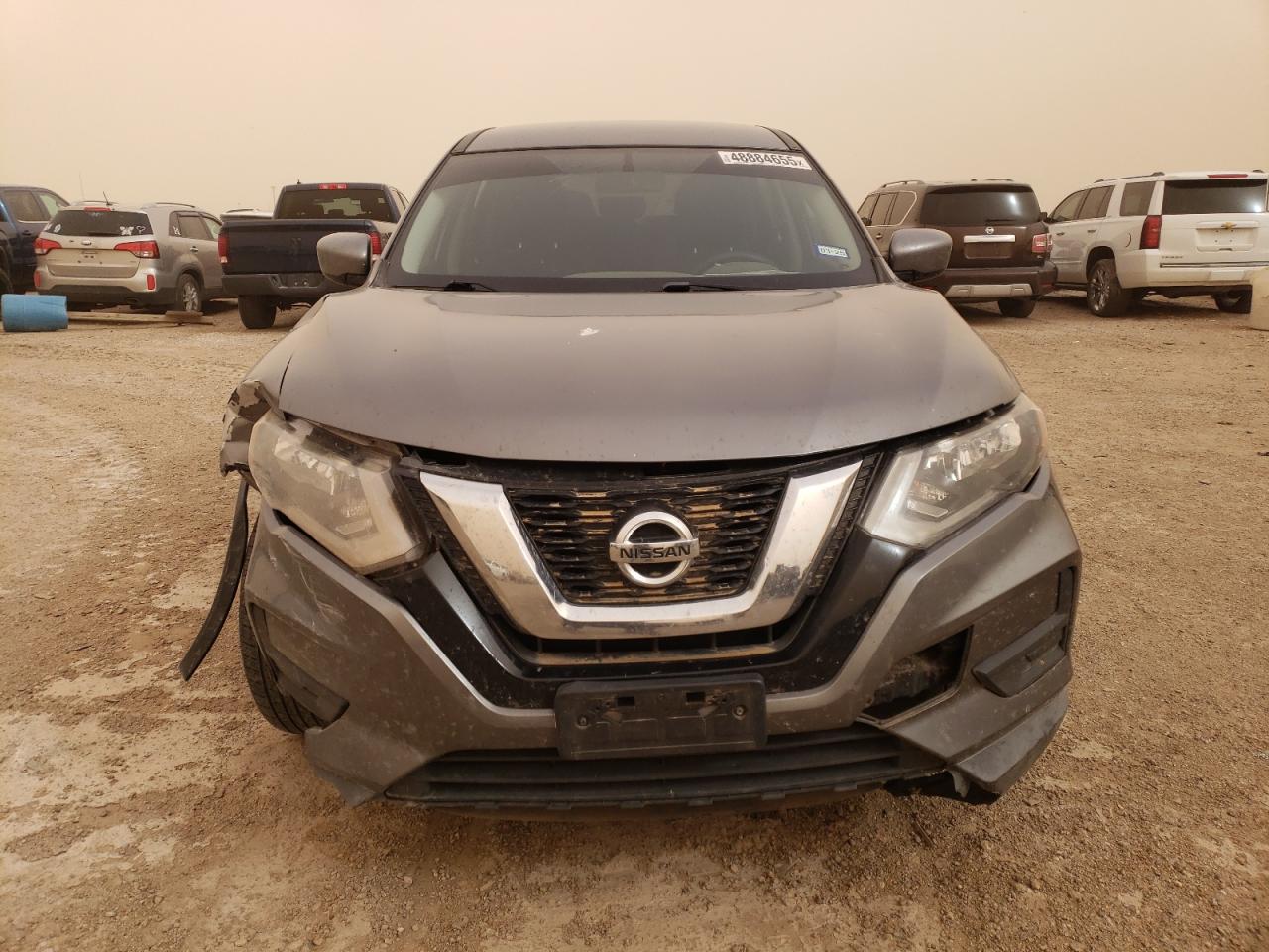 2017 Nissan Rogue VIN KNMAT2MV1HP547083 Copart auction photo, front end damage thumbnail 5