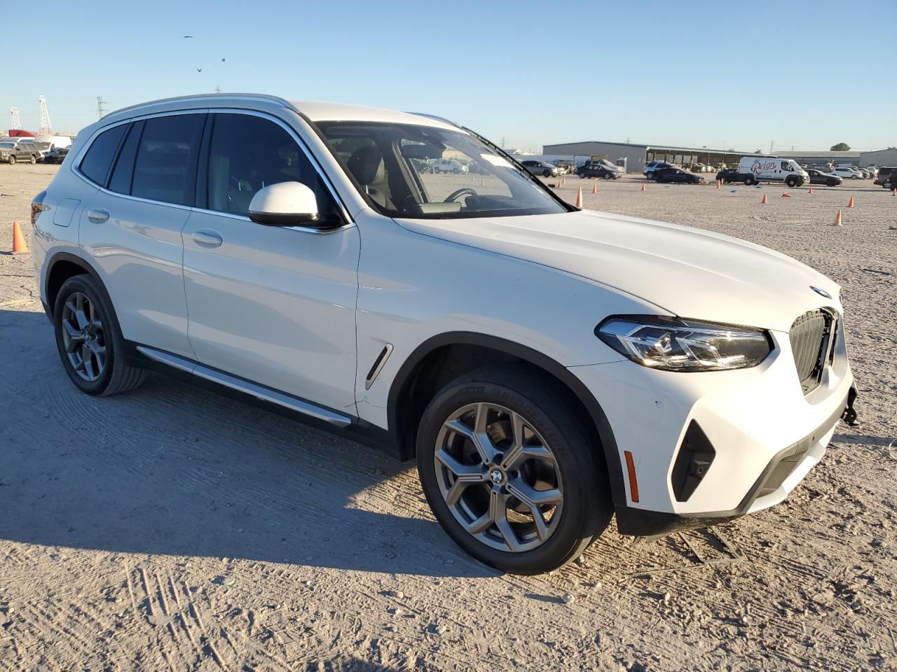 2023 BMW X3 VIN 5UX43DP09P9R81553 Copart auction photo, front end damage thumbnail 4