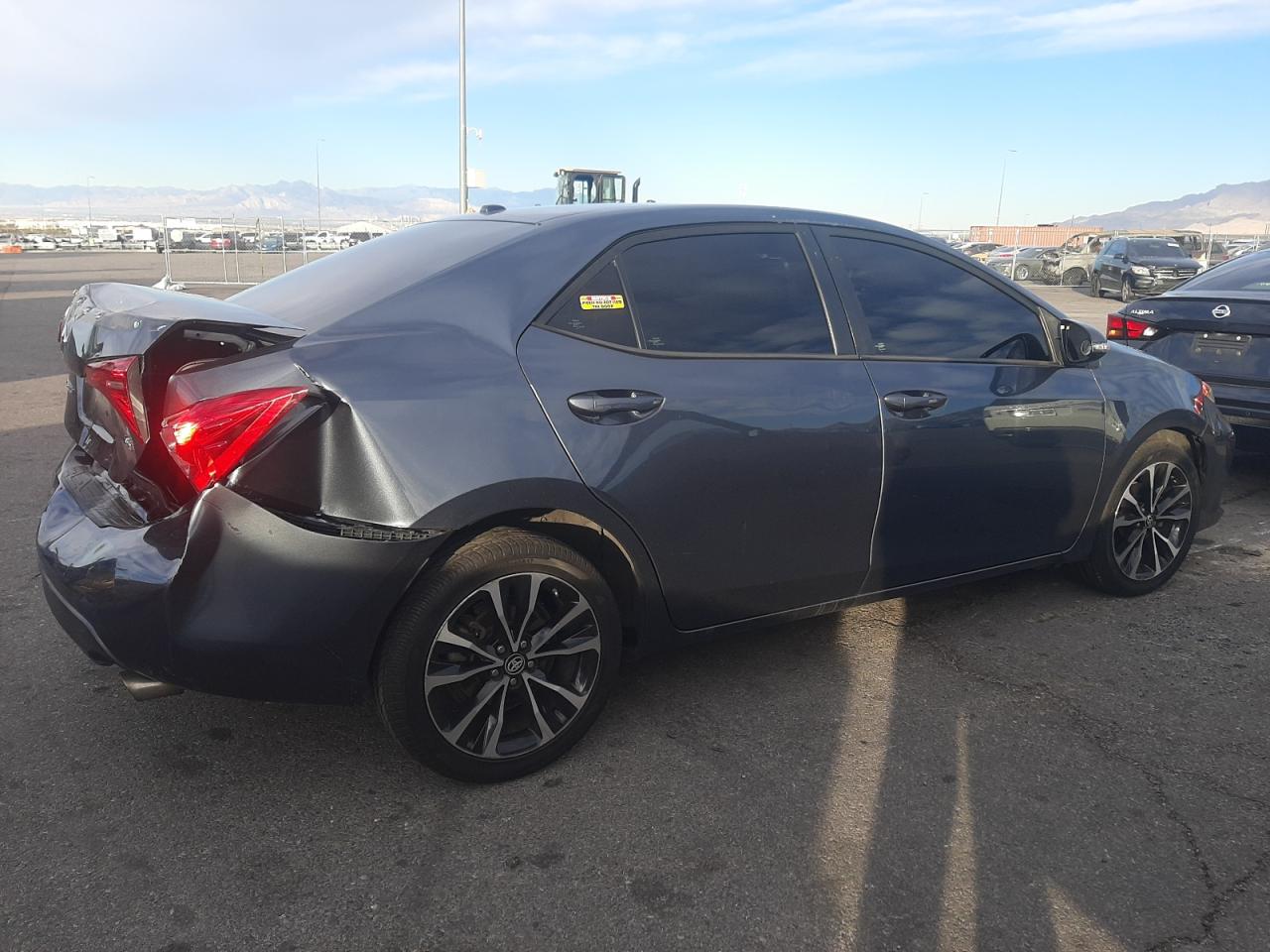 2017 Toyota Corolla VIN 2T1BURHE8HC908411 Copart auction photo, rear end damage thumbnail 3