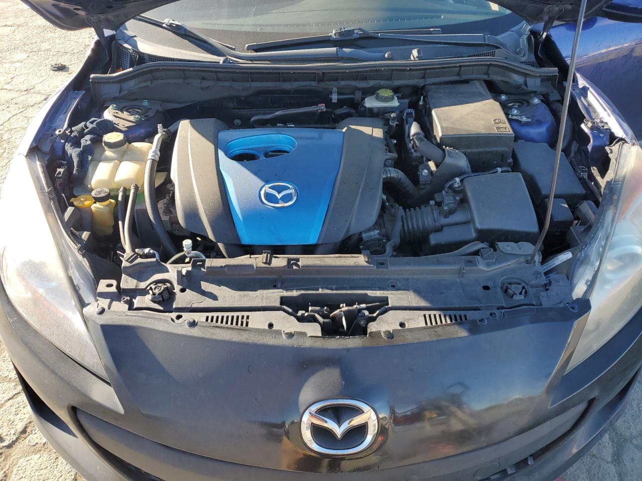 2013 Mazda 3 VIN JM1BL1L81D1711486 Copart auction photo, front end damage thumbnail 13