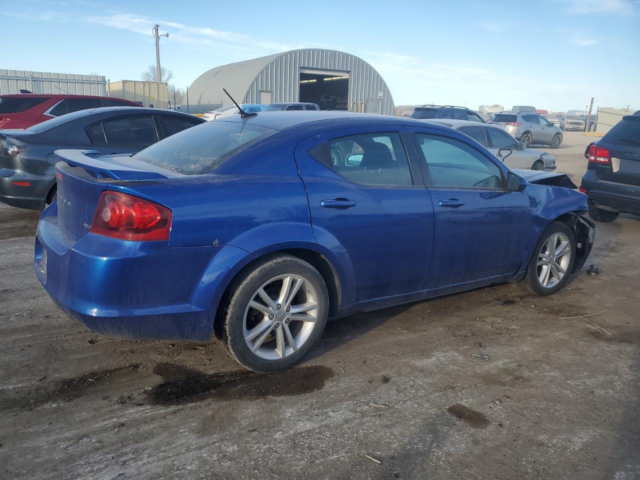 2013 Dodge Avenger VIN 1C3CDZCB0DN576252 Copart auction photo, front end damage thumbnail 3
