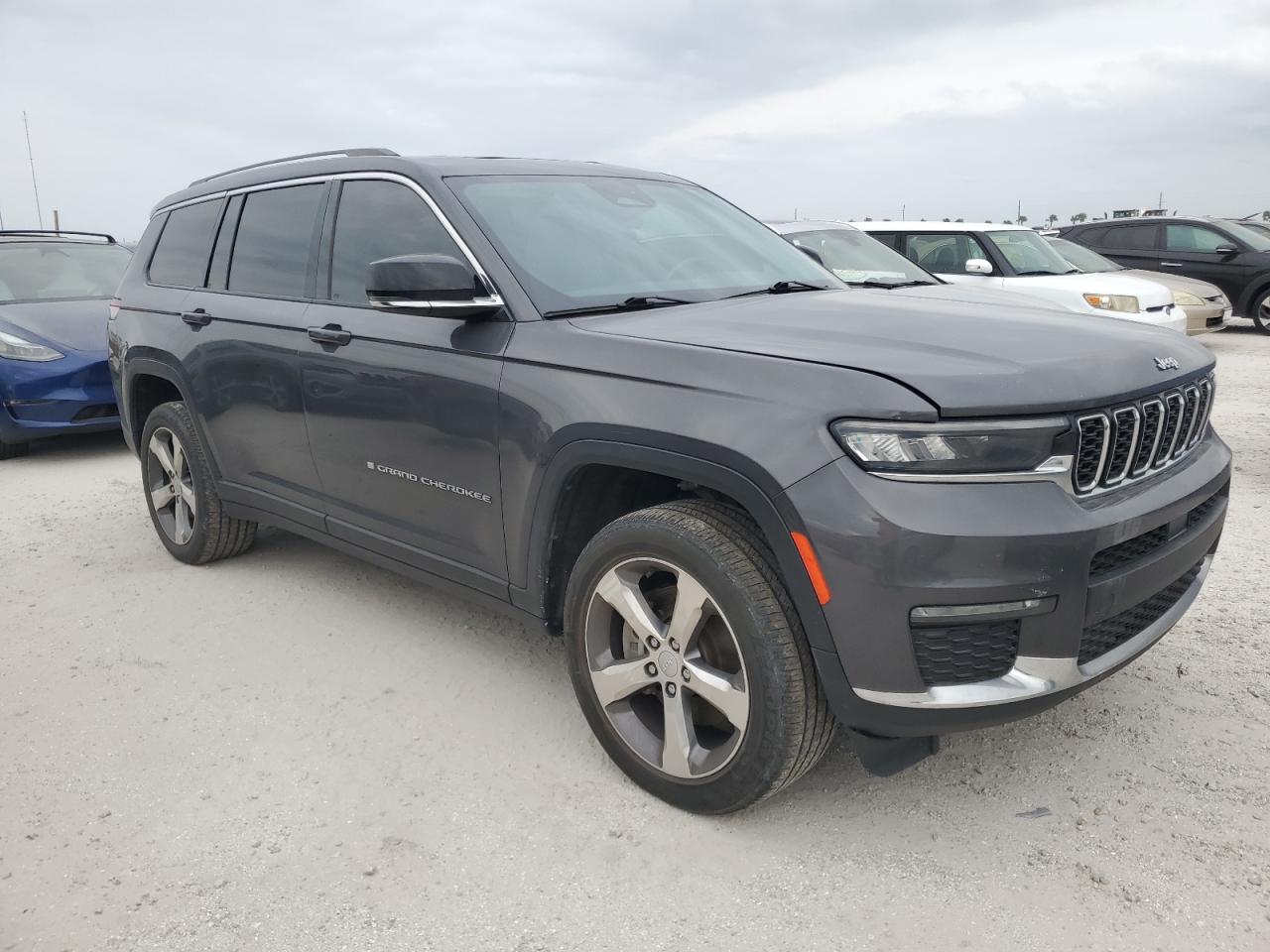 2021 Jeep Grand Cherokee VIN 1C4RJKBG6M8139518 Copart auction photo, water/flood damage thumbnail 4