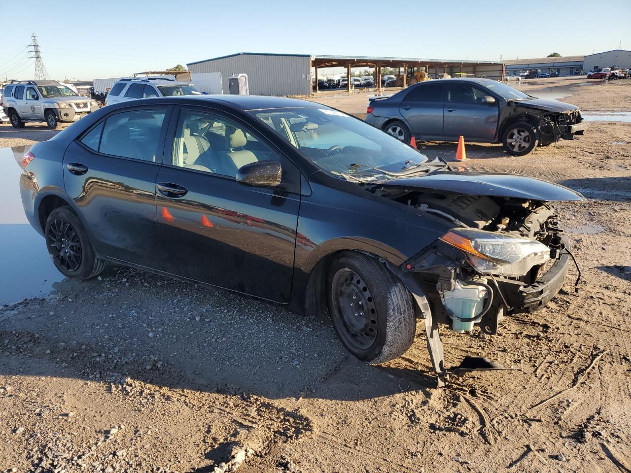 2018 Toyota Corolla VIN 2T1BURHE7JC079062 Copart auction photo, front end / minor dent/scratches damage thumbnail 4