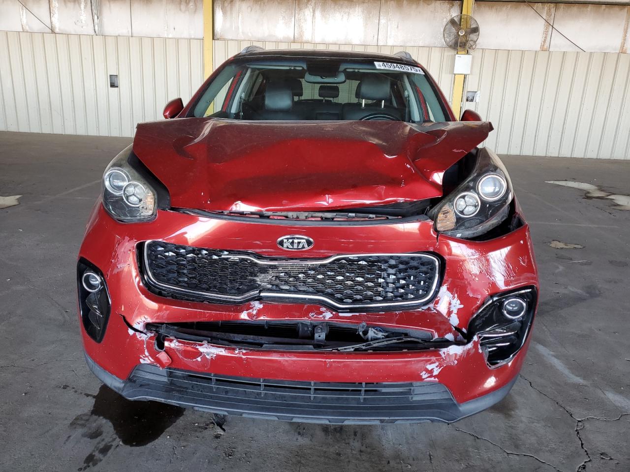2017 KIA Sportage VIN KNDPN3AC7H7226579 Copart auction photo, front end damage thumbnail 5