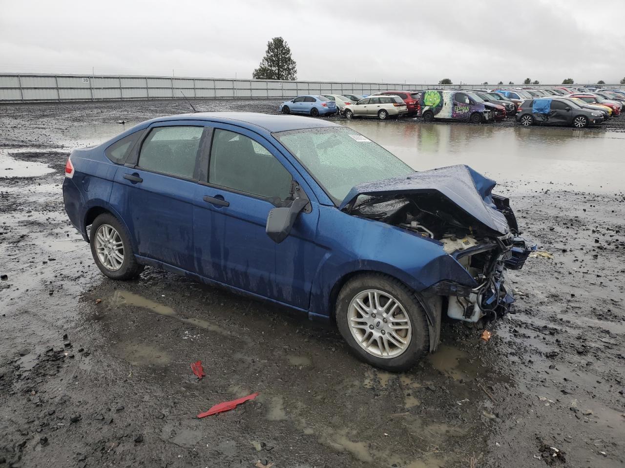 2009 Ford Focus VIN 1FAHP35N89W128703 Copart auction photo, front end damage thumbnail 4