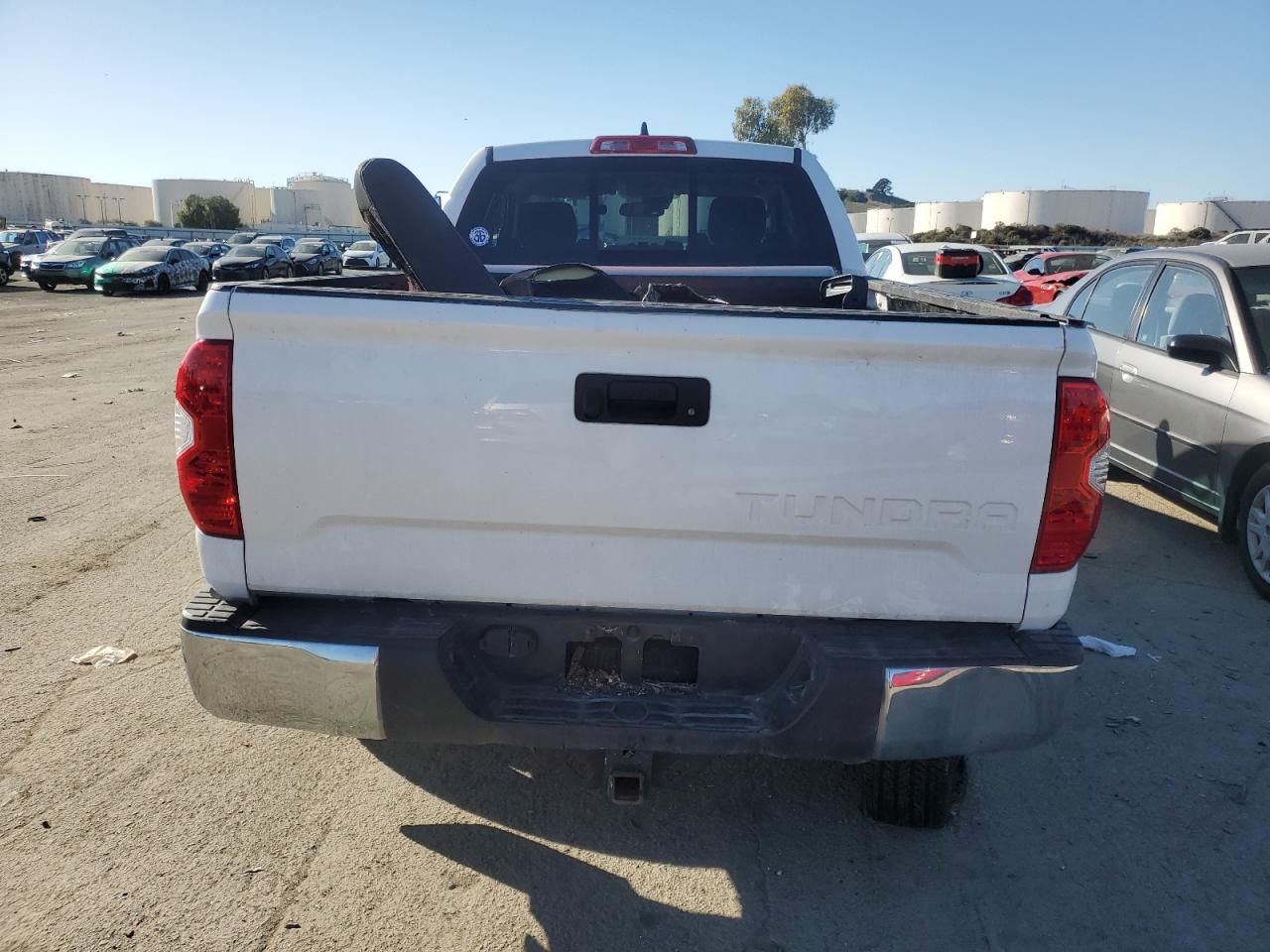 2021 Toyota Tundra VIN 5TFRY5F14MX277633 Copart auction photo, all over damage thumbnail 6