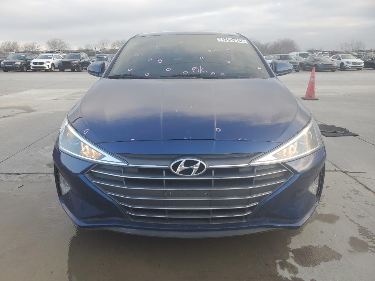 2020 Hyundai Elantra VIN 5NPD84LF9LH632178 Copart auction photo, all over damage thumbnail 5