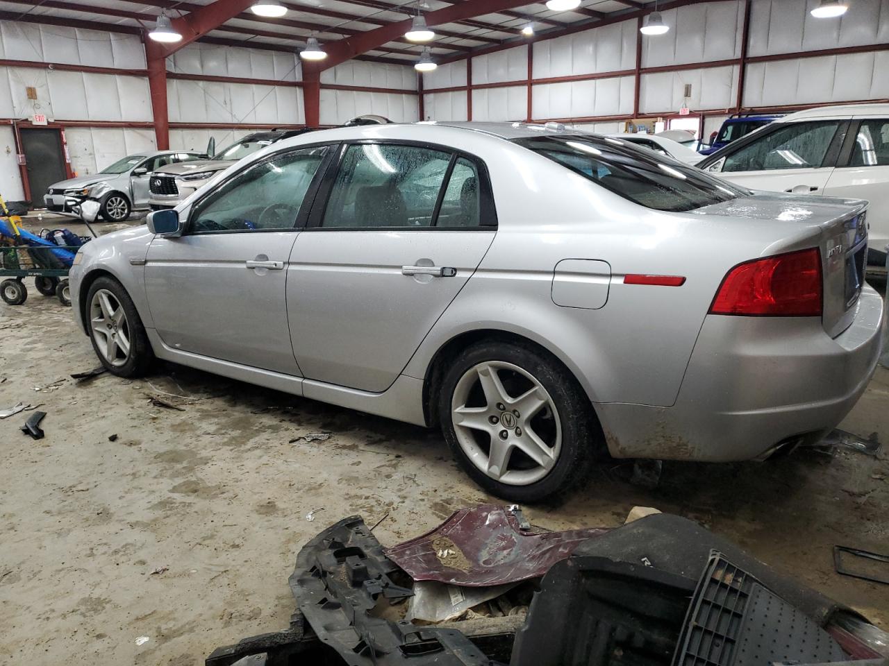 2005 Acura TL VIN 19UUA66205A067808 Copart auction photo, side damage thumbnail 2