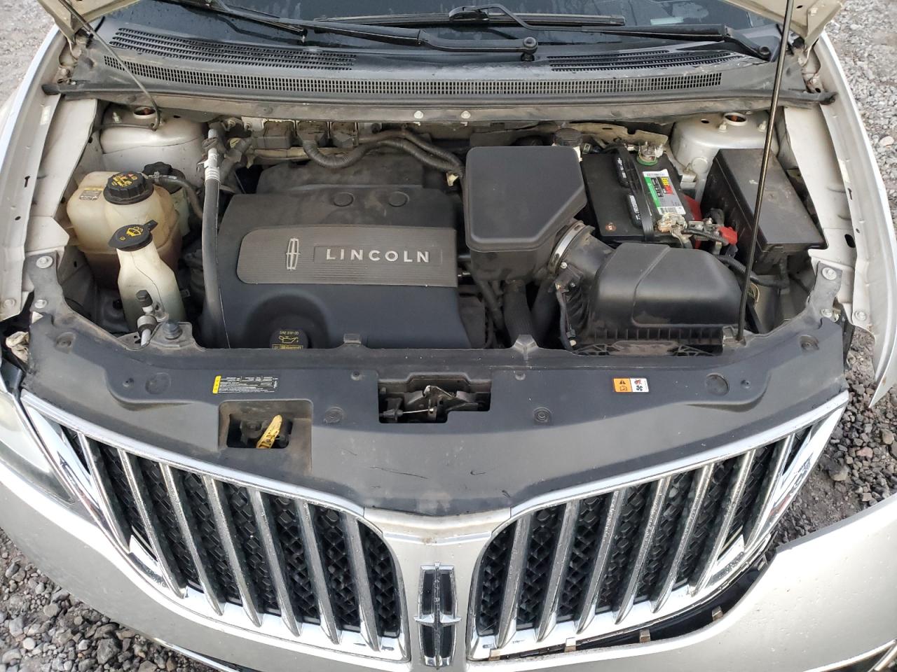 2013 Lincoln MKX VIN 2LMDJ6JK7DBL13147 Copart auction photo, front end damage thumbnail 12