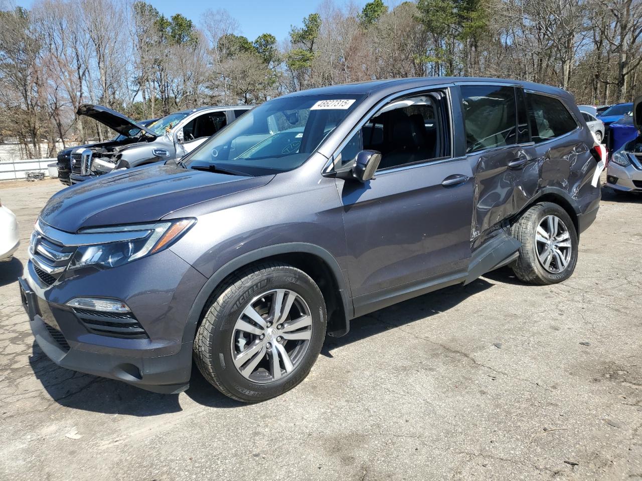 2018 Honda Pilot VIN 5FNYF5H50JB022453