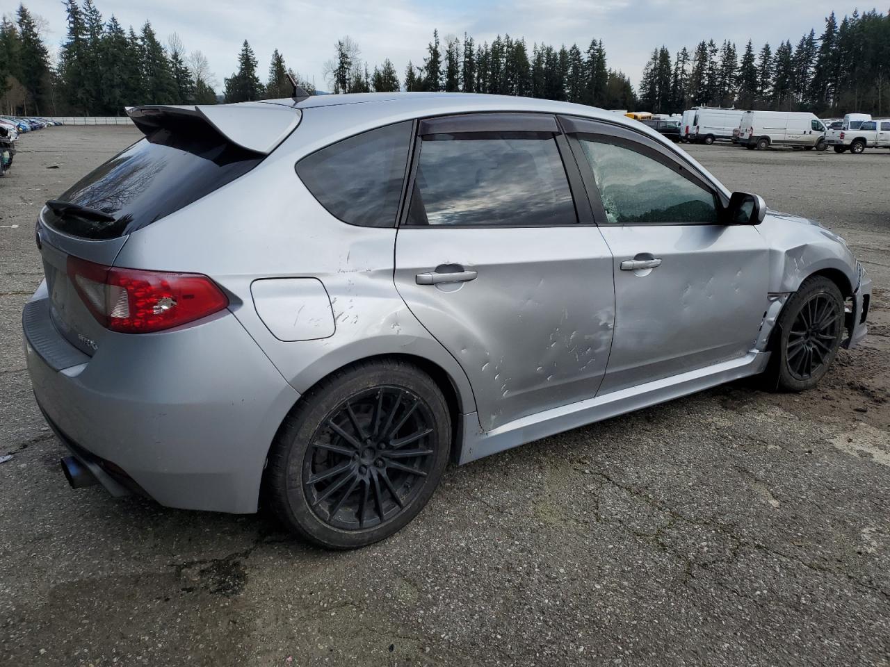 2012 Subaru WRX VIN JF1GR7E60CG231301 Copart auction photo, rollover / front end damage thumbnail 3