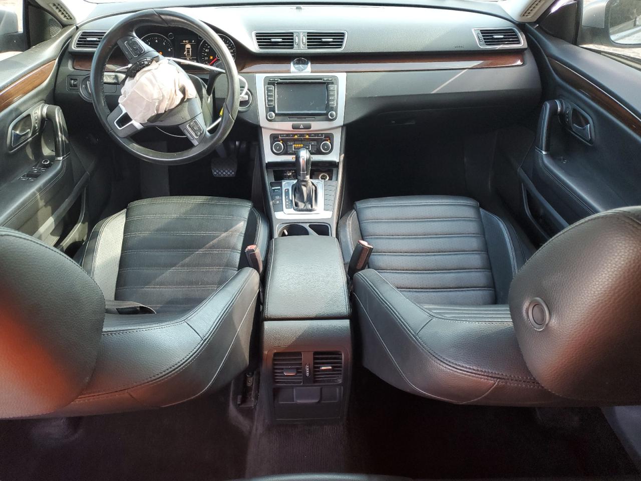 2012 Volkswagen Passat CC VIN WVWHP7AN6CE523970 Copart auction photo, front end / side damage thumbnail 8