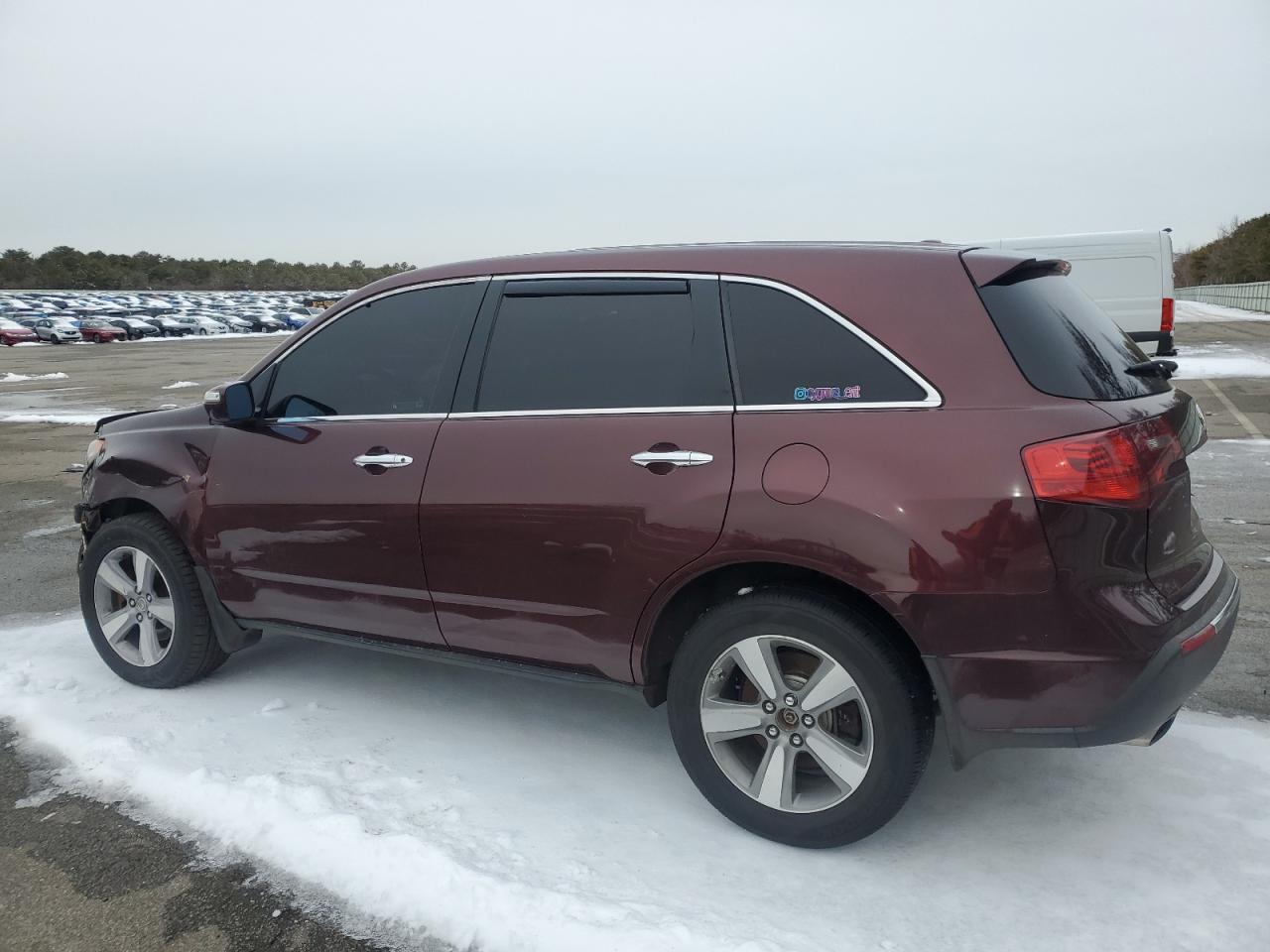 2013 Acura MDX VIN 2HNYD2H31DH513870 Copart auction photo, front end / rear end damage thumbnail 2