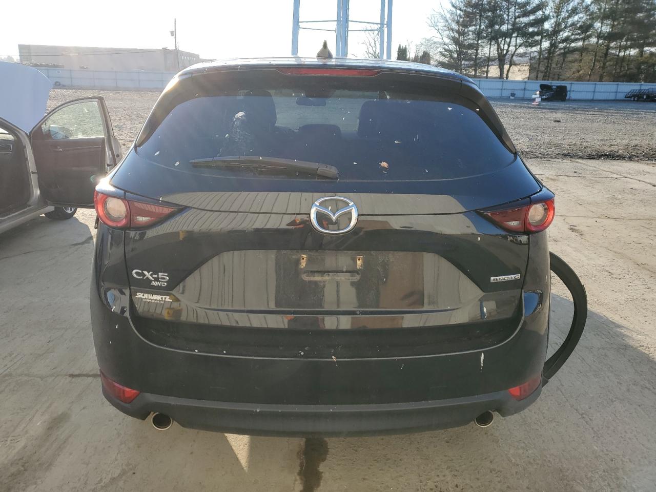 2020 Mazda CX-5 VIN JM3KFBCM3L0805178 Copart auction photo, front end / side damage thumbnail 6
