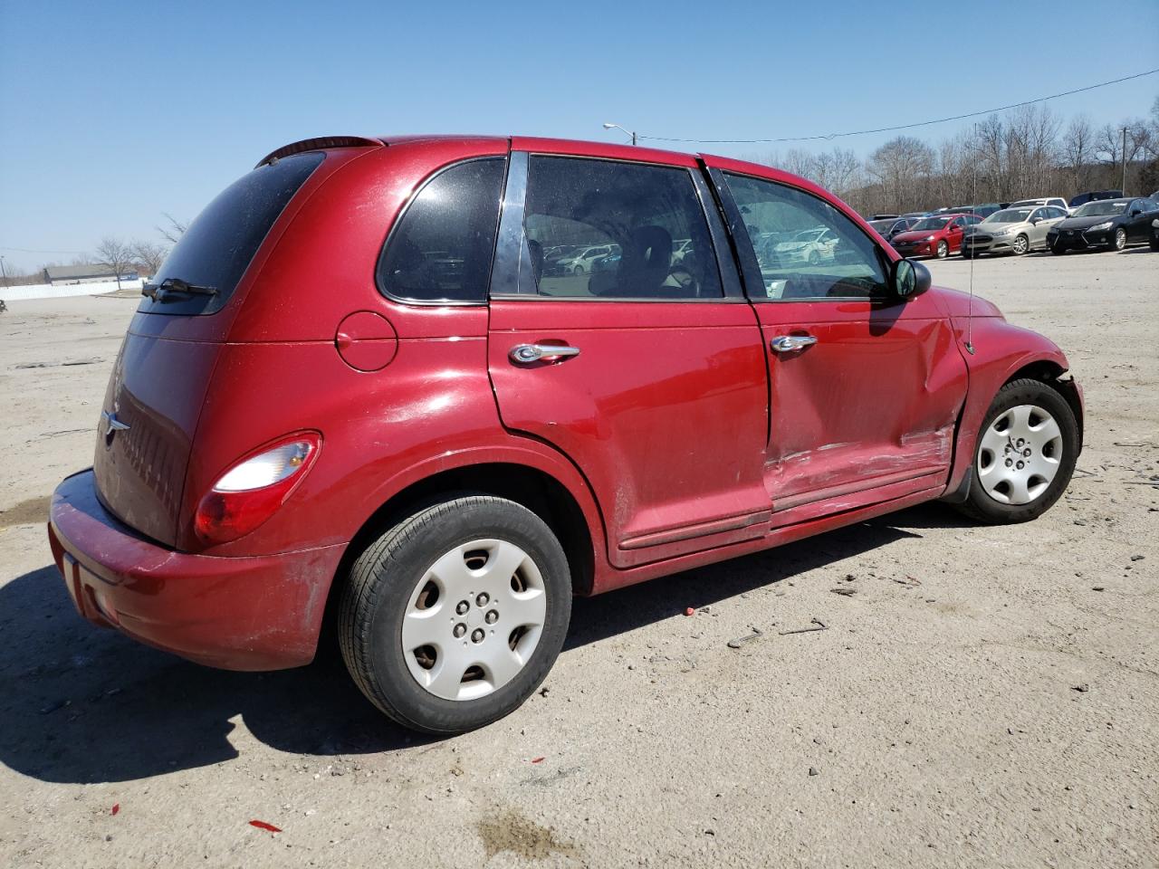 2009 Chrysler PT Cruiser VIN 3A8FY48959T563051 Copart auction photo, side / front end damage thumbnail 3
