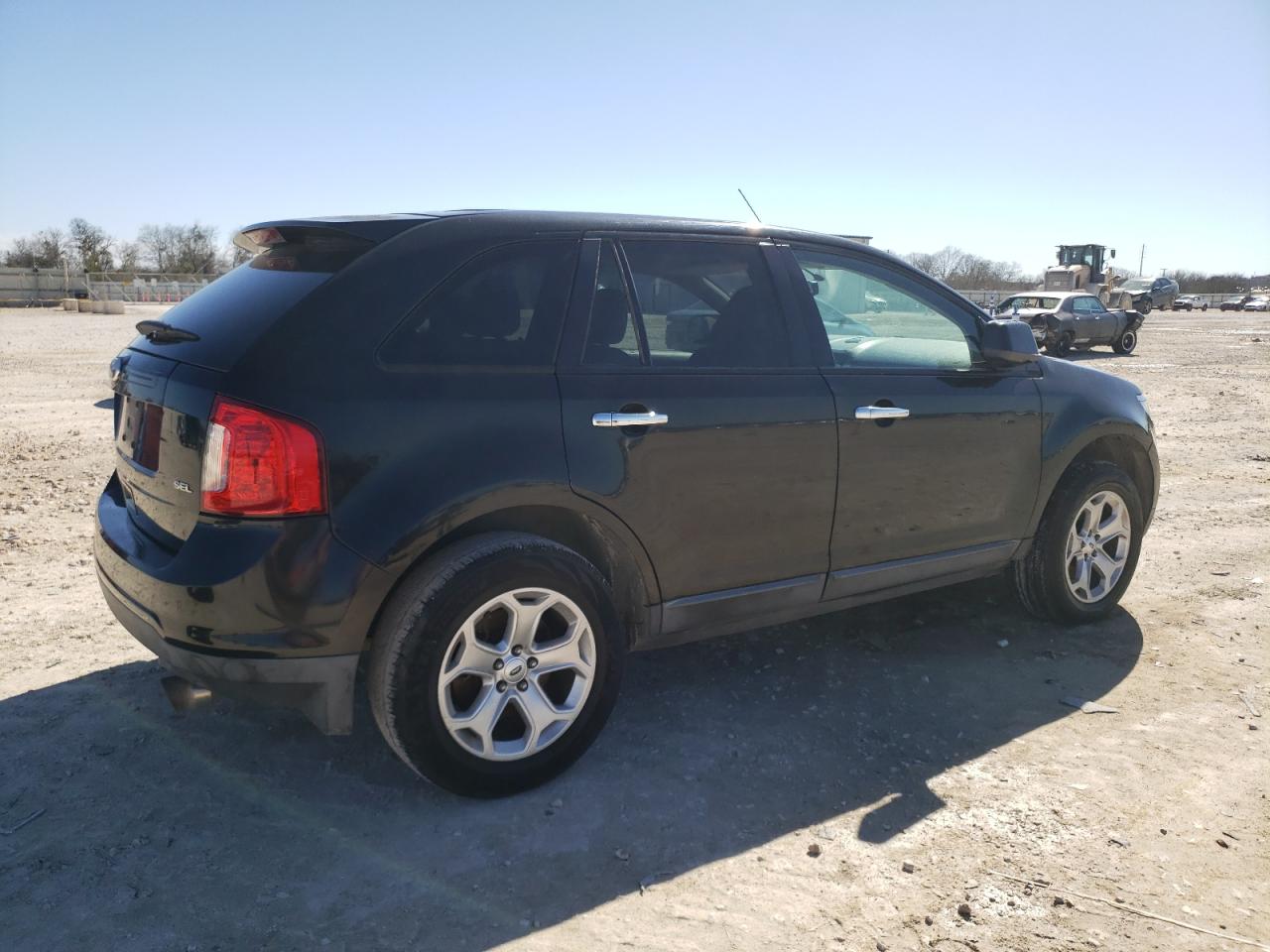 2011 Ford Edge VIN 2FMDK3JC7BBA20345 Copart auction photo, side / front end damage thumbnail 3