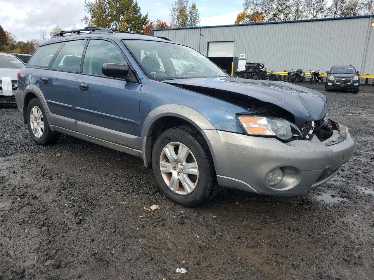 2005 Subaru Legacy VIN 4S4BP61C857333332 Copart auction photo, front end / rear end damage thumbnail 4