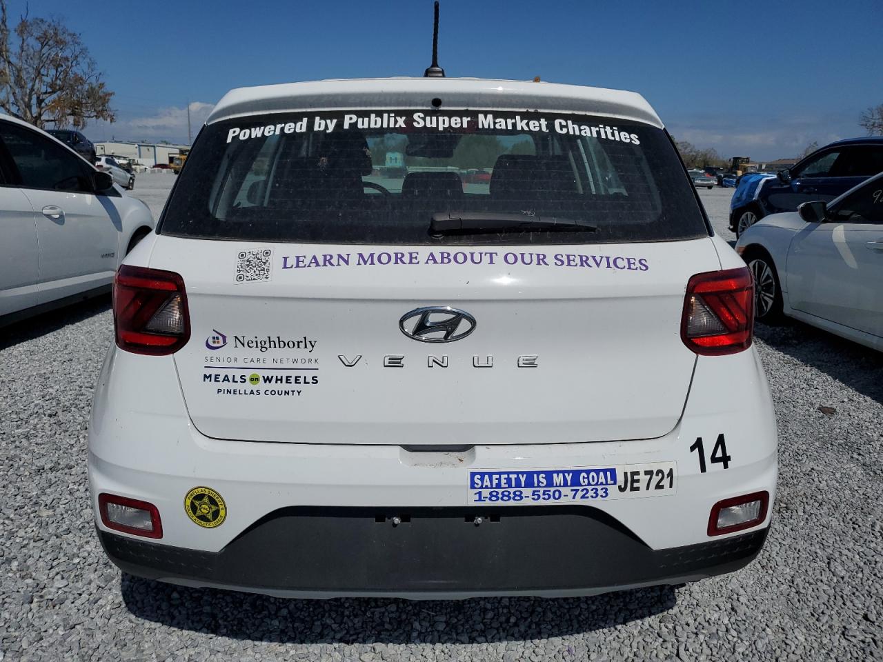 2023 Hyundai Venue VIN KMHRB8A39PU213472 Copart auction photo, water/flood damage thumbnail 6