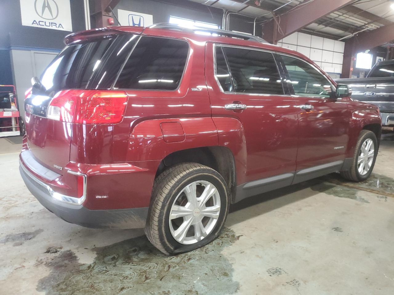 2017 GMC Terrain VIN 2GKFLUEK1H6209841 Copart auction photo, minor dent/scratches damage thumbnail 3