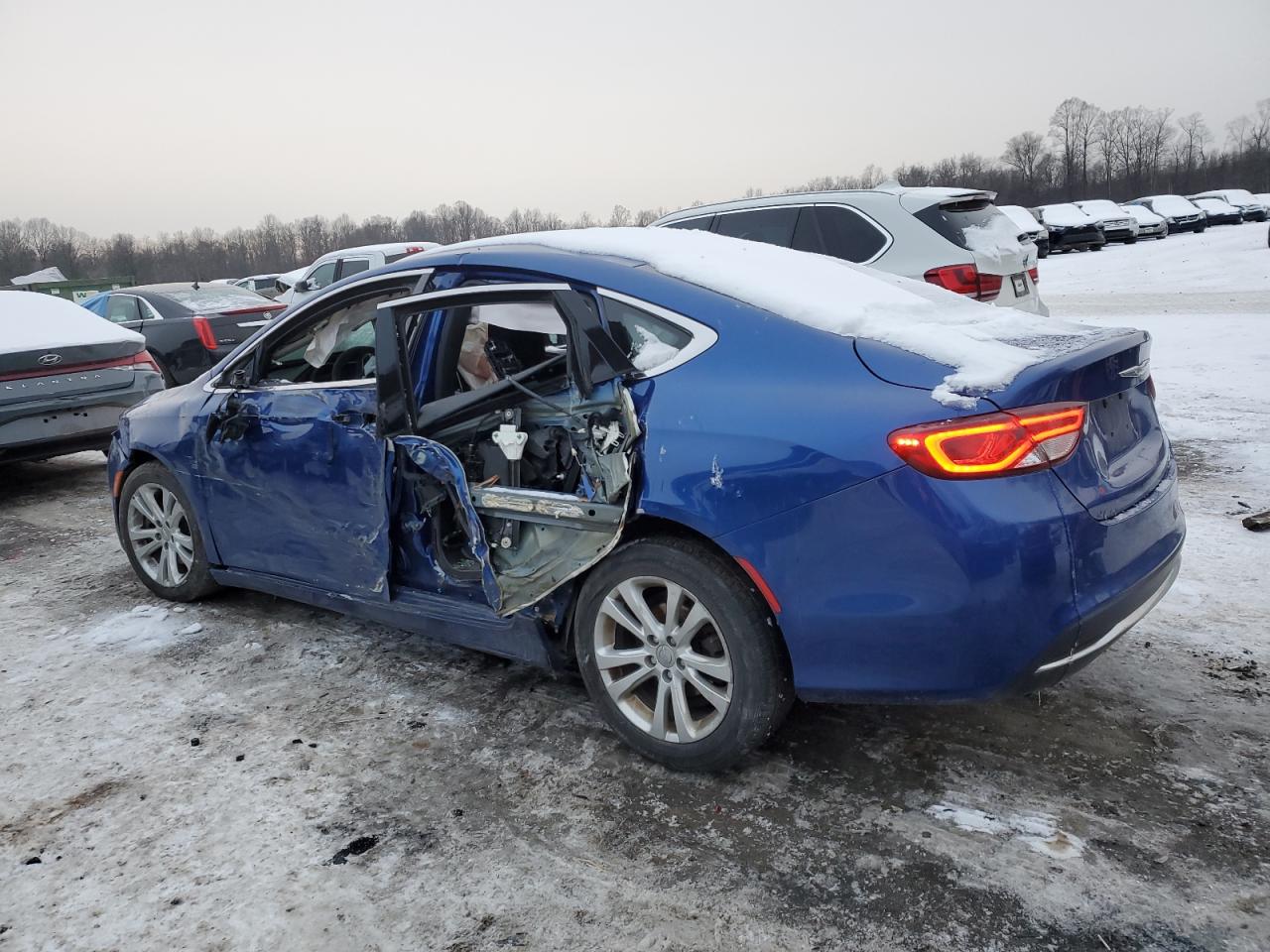 2015 Chrysler 200 VIN 1C3CCCAB5FN741363 Copart auction photo, all over damage thumbnail 2