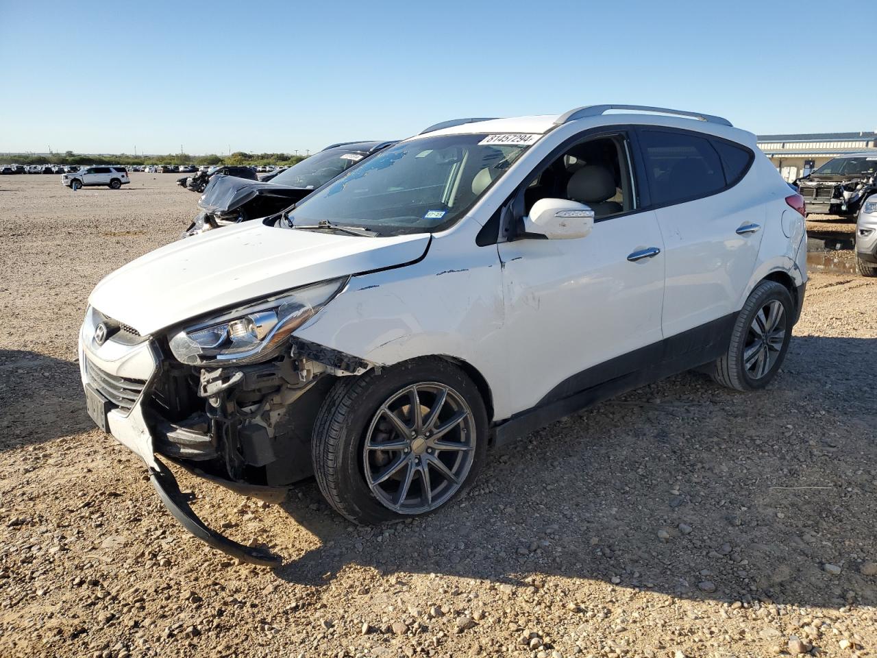 2014 Hyundai Tucson VIN KM8JU3AG2EU913506