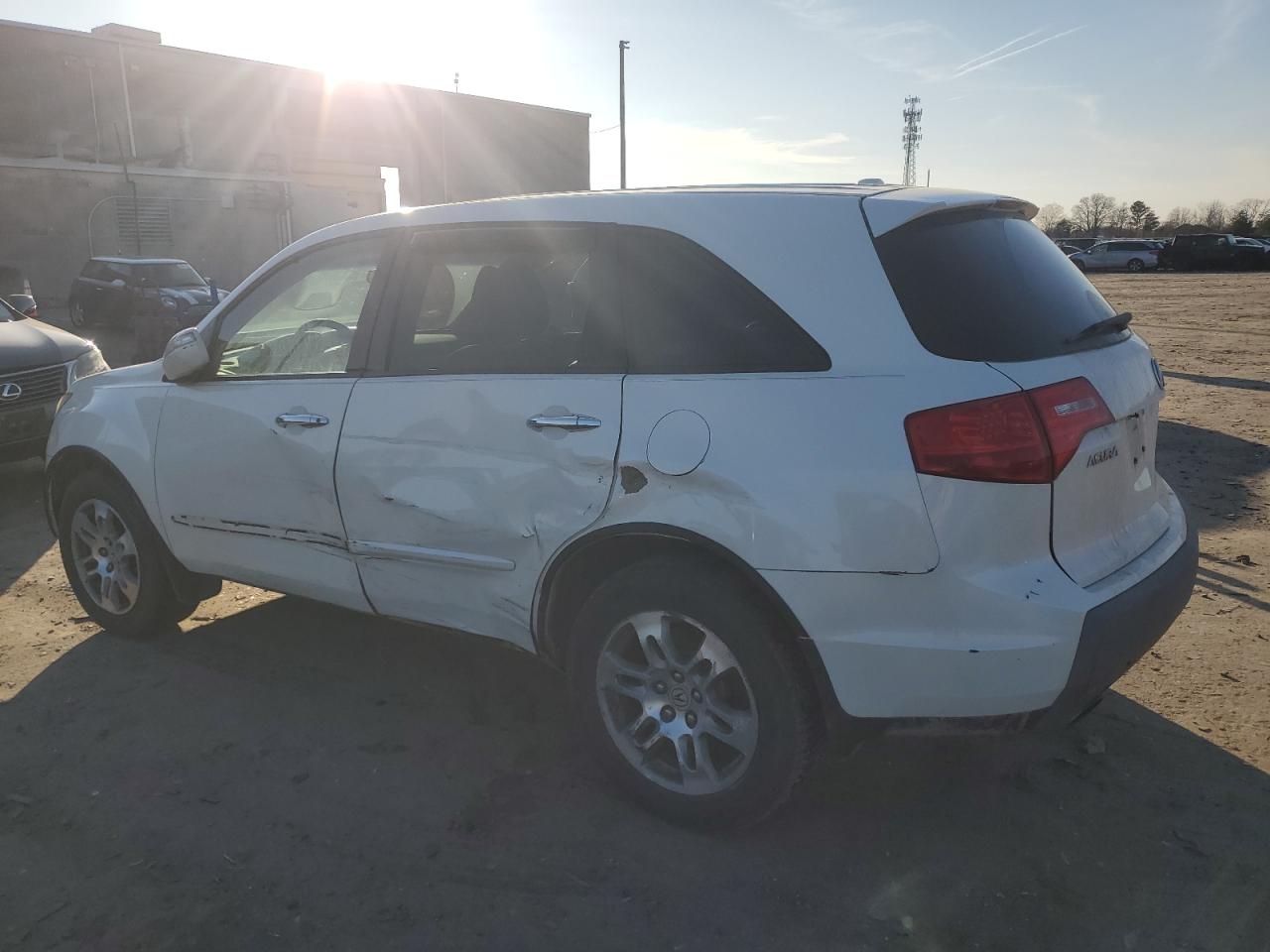 2007 Acura MDX VIN 2HNYD28527H517965 Copart auction photo, side / minor dent/scratches damage thumbnail 2