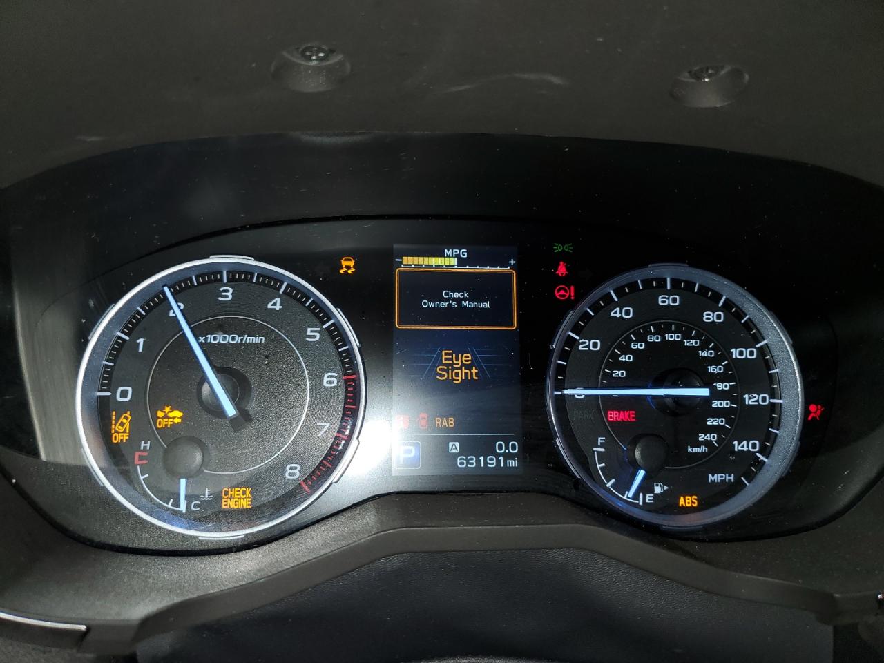 2021 Subaru Ascent VIN 4S4WMAJD5M3434050 Copart auction photo, front end / side damage thumbnail 9
