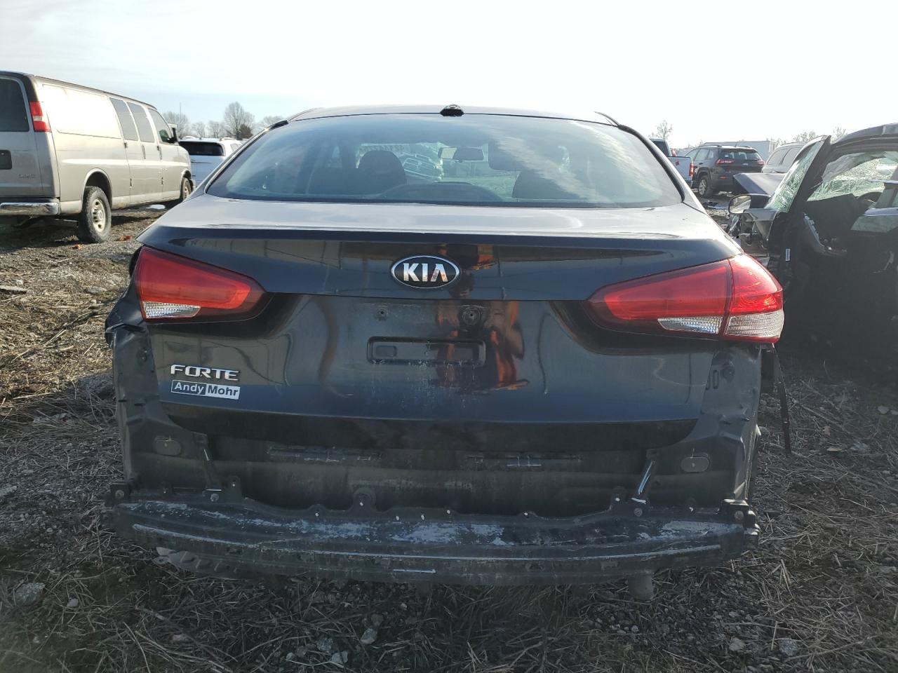 2018 KIA Forte VIN 3KPFK4A76JE168211 Copart auction photo, side / rear end damage thumbnail 6