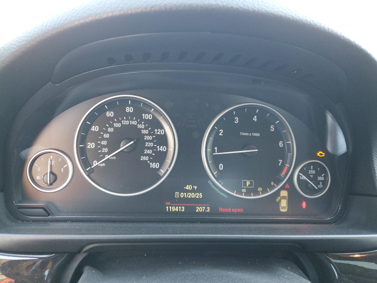 2016 BMW 5er VIN WBA5A5C59GG347347 Copart auction photo, front end damage thumbnail 9