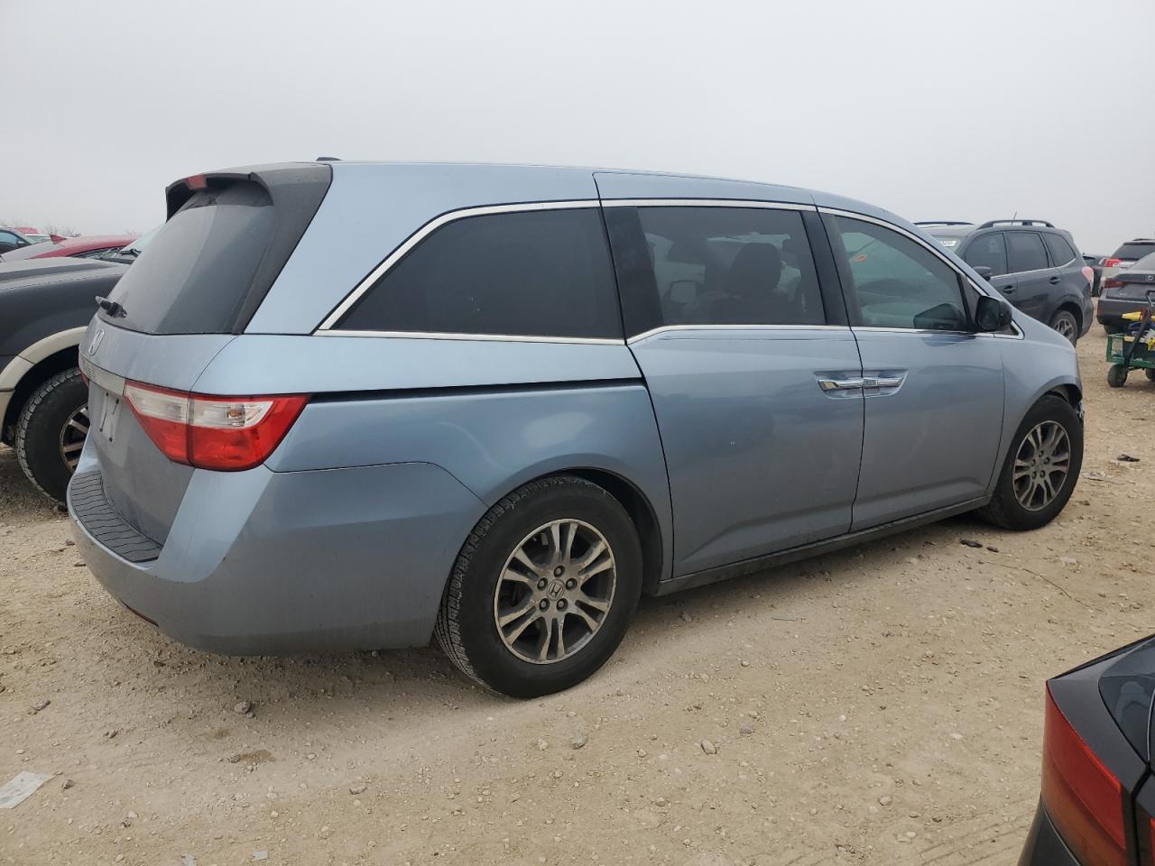 2012 Honda Odyssey VIN 5FNRL5H65CB083094 Copart auction photo, front end damage thumbnail 3