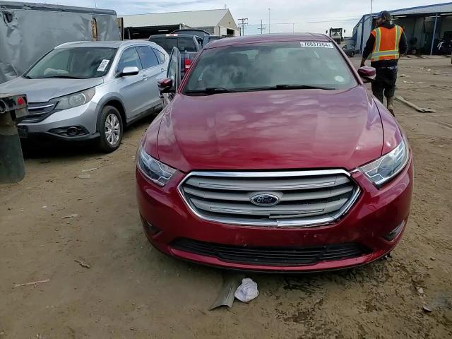 2016 Ford Taurus VIN 1FAHP2H86GG158385 Copart auction photo, side / front end damage thumbnail 11