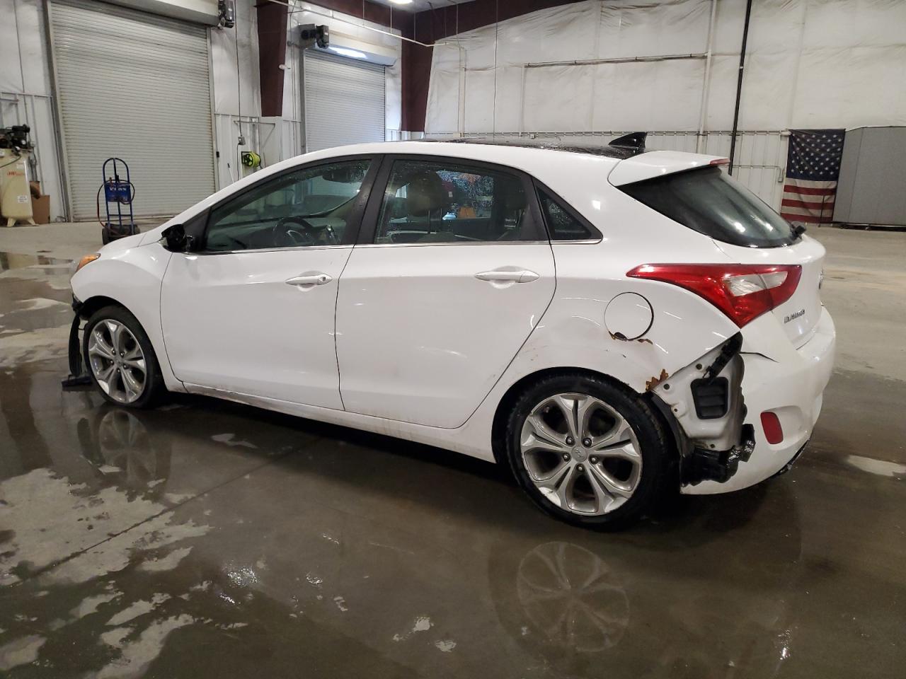 2013 Hyundai Elantra VIN KMHD35LE1DU140064 Copart auction photo, front end damage thumbnail 2