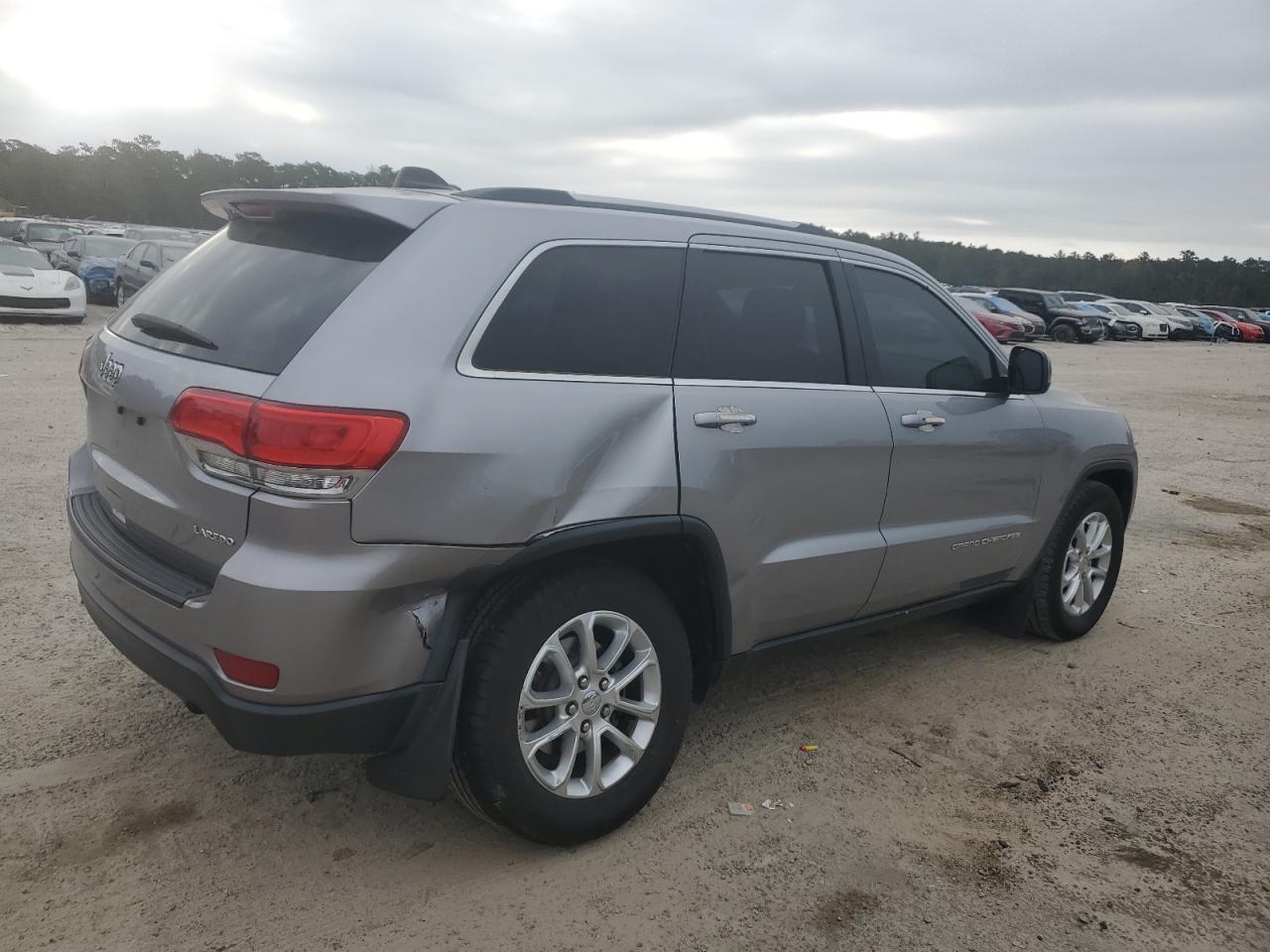 2014 Jeep Grand Cherokee VIN 1C4RJEAGXEC472841 Copart auction photo, side damage thumbnail 3