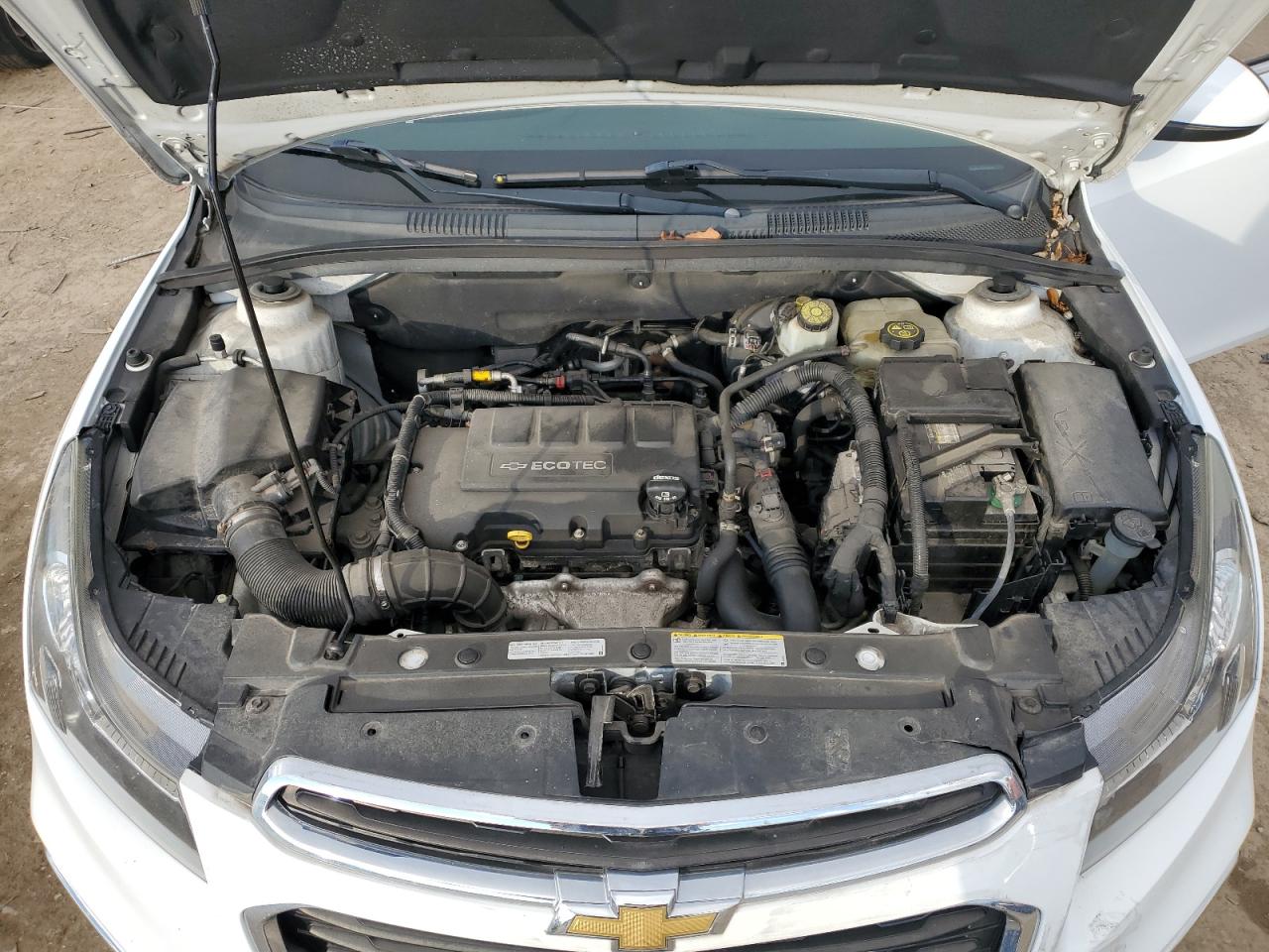 2015 Chevrolet Cruze VIN 1G1PC5SB5F7160935 Copart auction photo, front end / rear end damage thumbnail 11