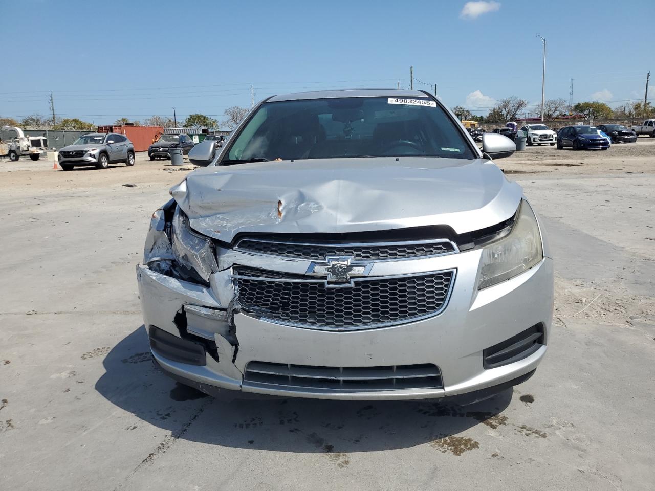 2014 Chevrolet Cruze VIN 1G1PE5SB4E7121701 Copart auction photo, front end damage thumbnail 5
