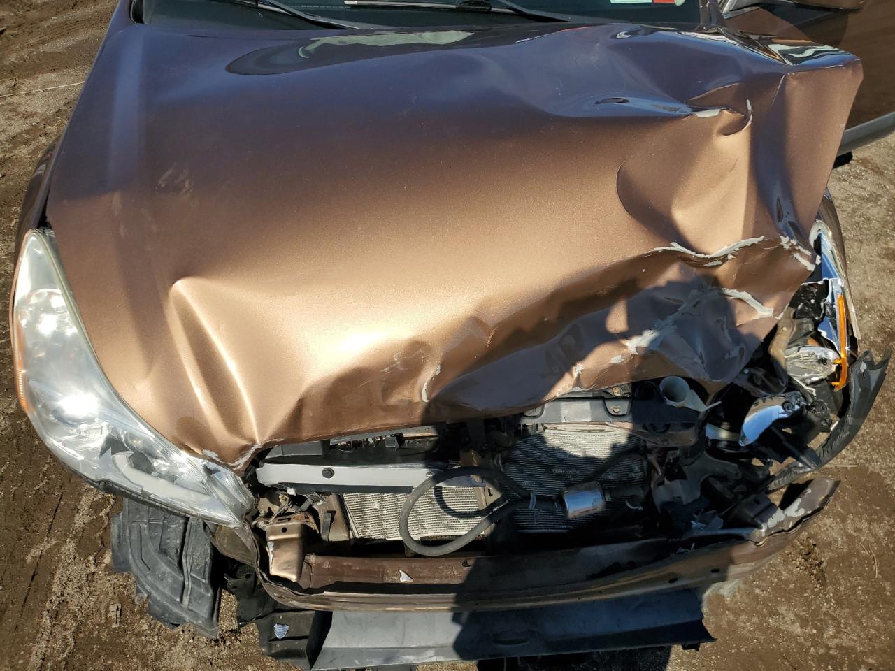 2013 Subaru Outback VIN 4S4BRCPCXD3210430 Copart auction photo, front end / undercarriage damage thumbnail 13