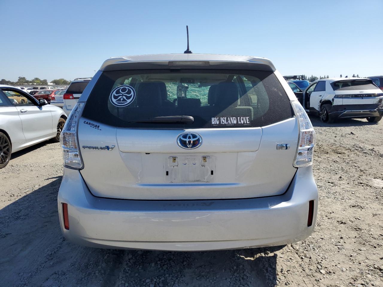 2013 Toyota Prius VIN JTDZN3EU4D3239058 Copart auction photo, all over damage thumbnail 6