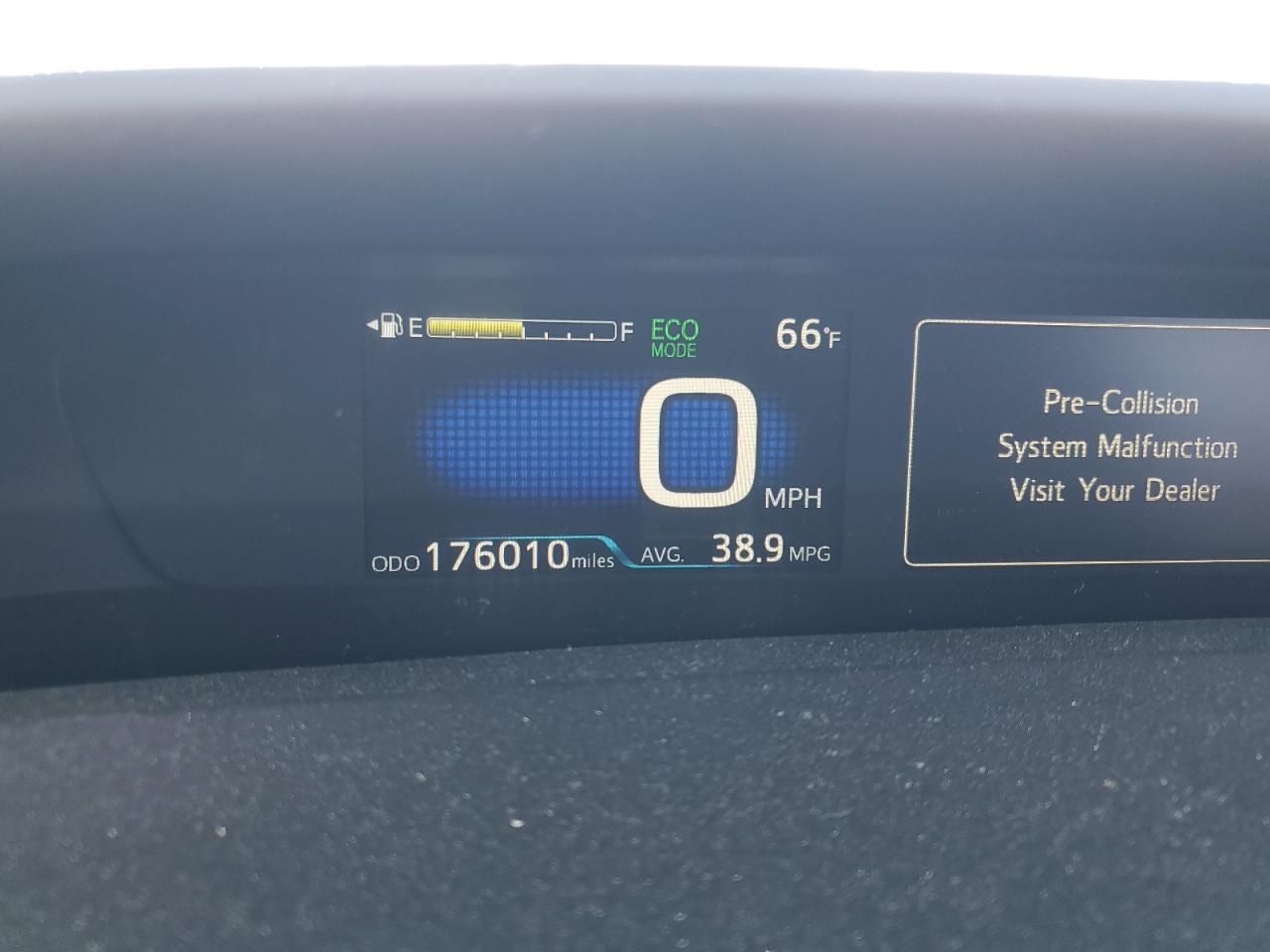 2016 Toyota Prius VIN JTDKARFU5G3028423 Copart auction photo, front end damage thumbnail 9