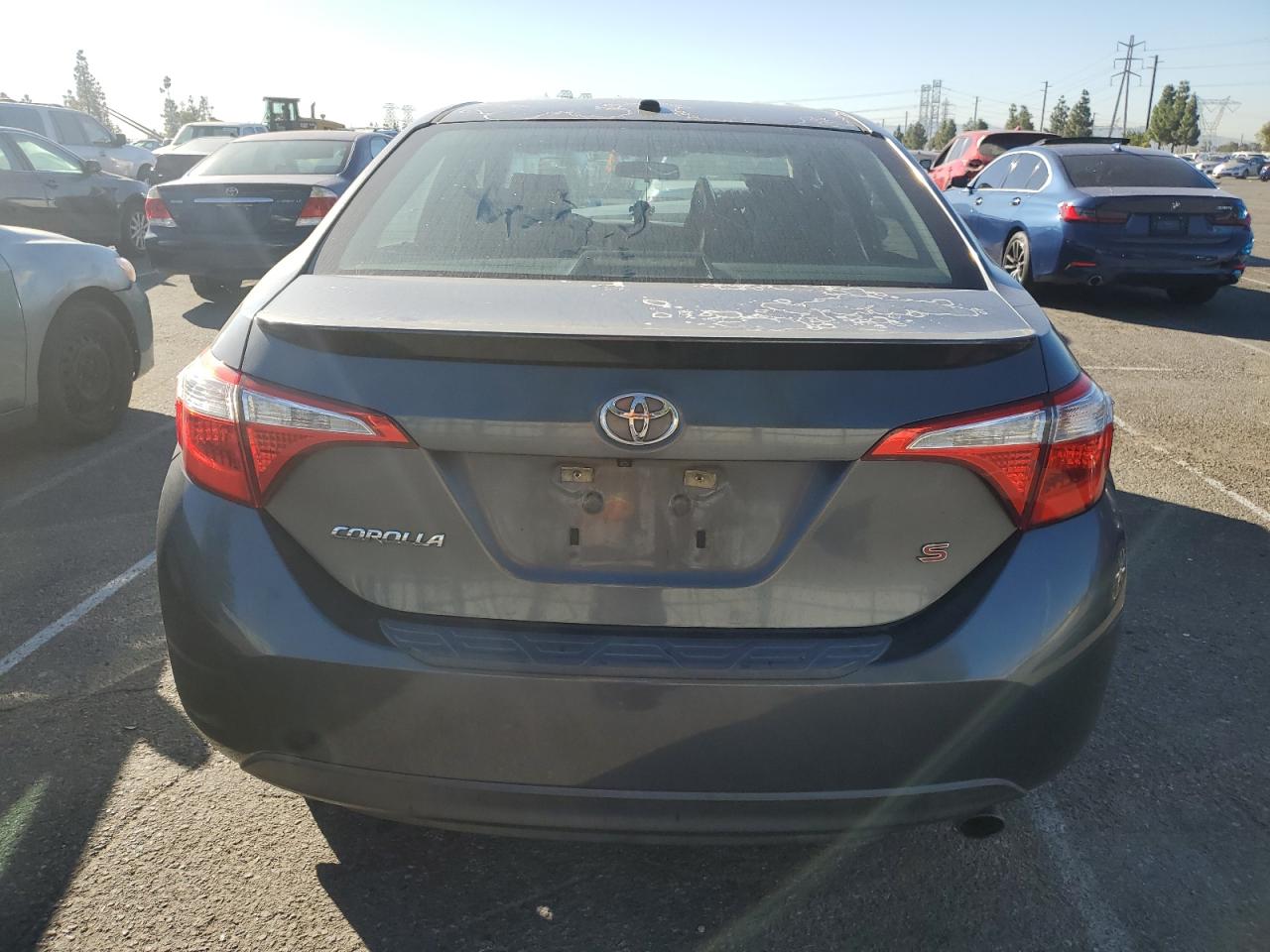 2016 Toyota Corolla VIN 5YFBURHEXGP554115 Copart auction photo, all over / mechanical damage thumbnail 6