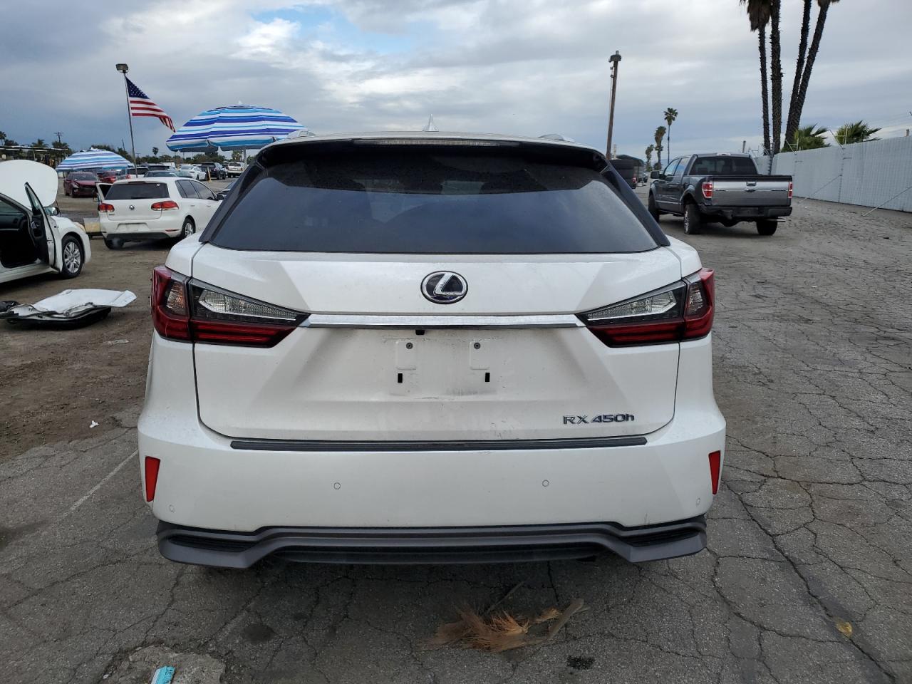 2019 Lexus RX VIN 2T2BGMCA9KC041912 Copart auction photo, all over damage thumbnail 6