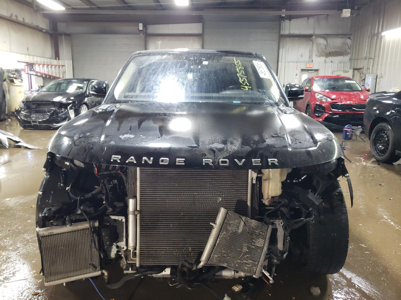 2017 Land Rover Range Rover VIN SALWR2FV8HA1456 Copart auction photo, front end damage thumbnail 5